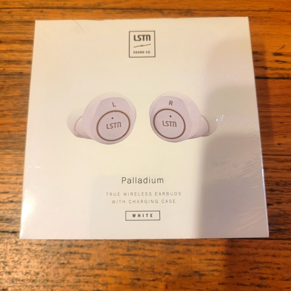 LSTN Palladium True Wireless Earbuds - NEW in sealed box